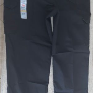 Carhartt Fire Retardant black cargo pants.